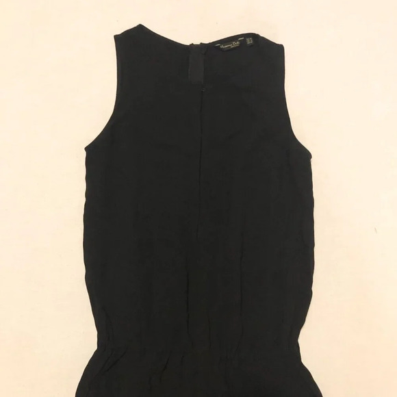 Massimo Dutti Womens Flowing Jumpsuit Size 2  Missing Belt - Picture 2 of 16